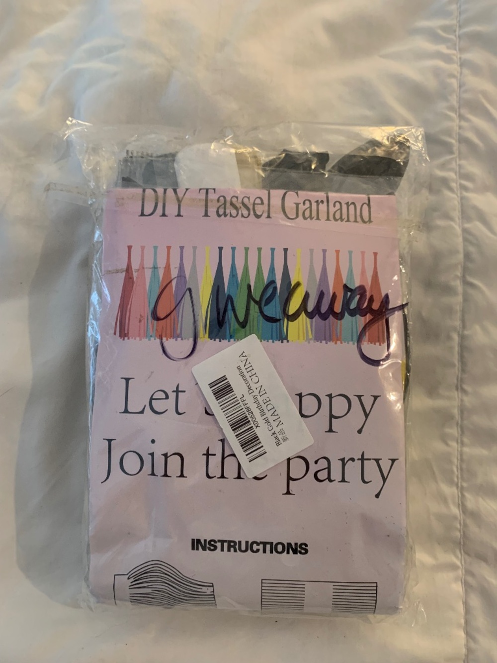 DIY Tassel Garland Party Decoration Kit